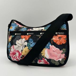 レスポートサック(LeSportsac)の【極美品】レスポートサック　ショルダーバッグ　A4収納可能　A4サイズ　フラワー(ショルダーバッグ)