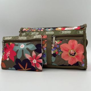 レスポートサック(LeSportsac)の【極美品】レスポートサック　ショルダーバッグ　ポーチ付き　花柄　他収納(ショルダーバッグ)