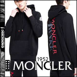 新品AWAKE×MONCLER モンクレールジーニアスアウェイクロゴパーカーM