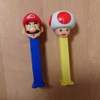 ニンテンドウ(任天堂)のPEZ ペッツ スーパーマリオ キノピオ マリオカート お菓子 ラムネ ルイージ(キャラクターグッズ)