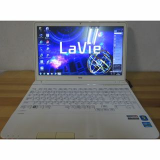 NEC ノートパソコン LaVie S PC-LS550HS6W/中古特価良品(ノートPC)