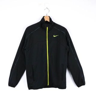 ナイキ(NIKE)のナイキ ジップアップジャージ ドライフィット スポーツウエア メンズ Mサイズ ブラック NIKE(ジャージ)