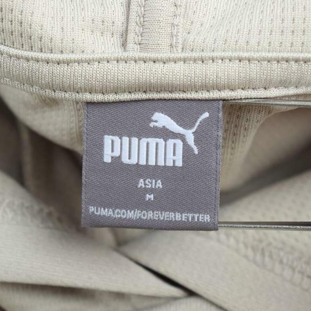 PUMA(プーマ)のプーマ 半袖Tシャツ パーカー ドライセル スポーツウエア レディース Mサイズ ベージュ PUMA レディースのトップス(Tシャツ(半袖/袖なし))の商品写真