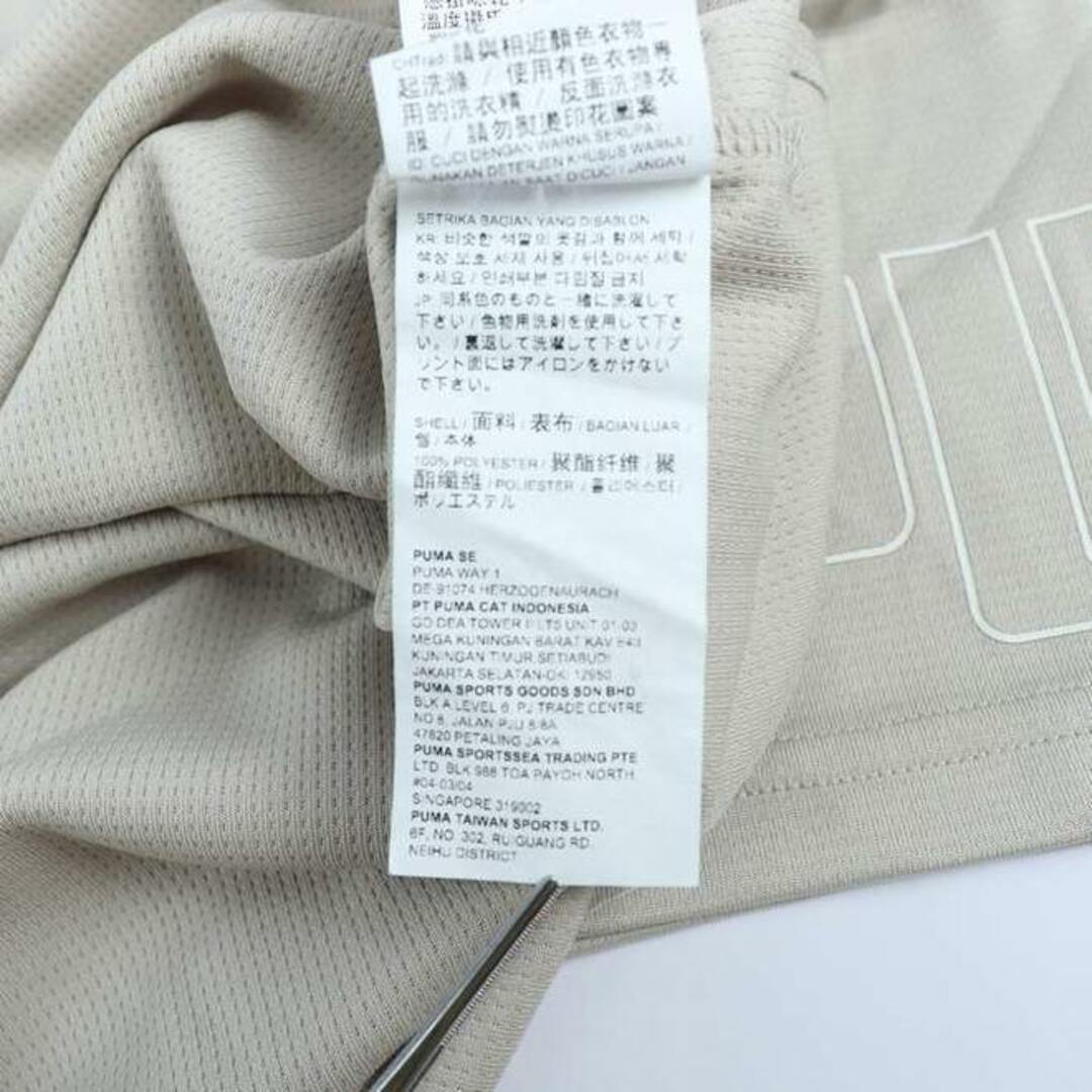 PUMA(プーマ)のプーマ 半袖Tシャツ パーカー ドライセル スポーツウエア レディース Mサイズ ベージュ PUMA レディースのトップス(Tシャツ(半袖/袖なし))の商品写真