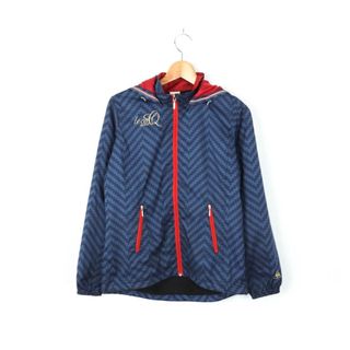 ルコックスポルティフ ジップアップパーカー ウィンドブレーカー スポーツウエア レディース Mサイズ ネイビー le coq sportif