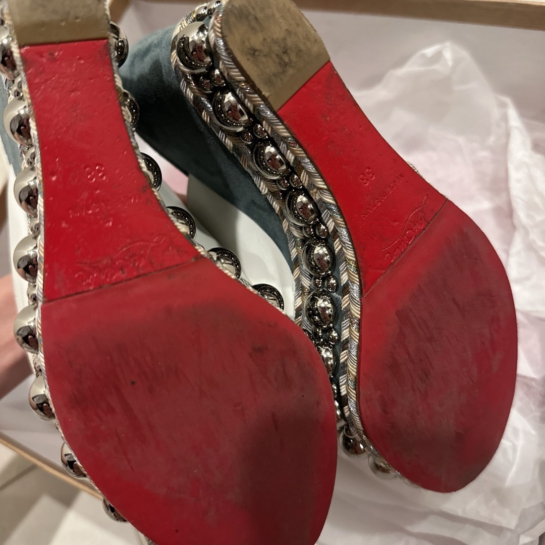 Christian Louboutin(クリスチャンルブタン)のChristianLouboutinクリスチャンルブタン　ウェッジソール レディースの靴/シューズ(サンダル)の商品写真