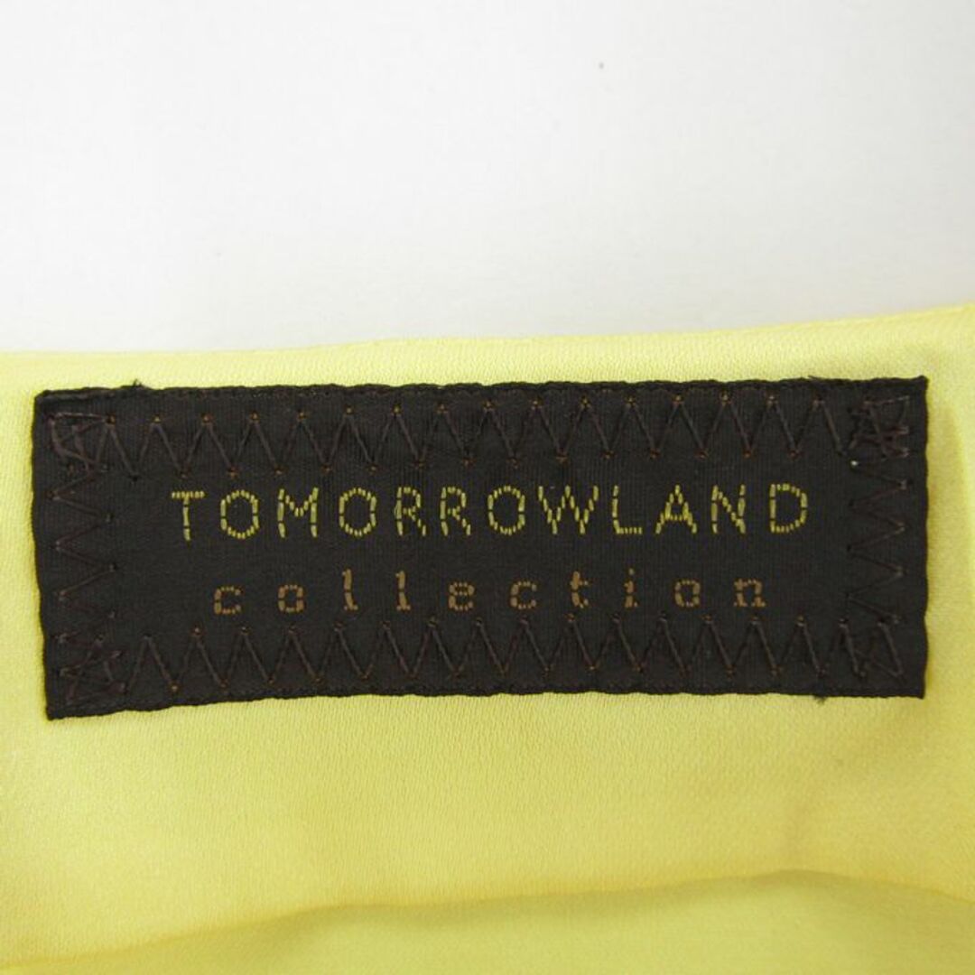 TOMORROWLAND(トゥモローランド)のトゥモローランド カットソー 長袖シャツ トップス COLLECTION レディース 36サイズ イエロー TOMORROWLAND レディースのトップス(カットソー(長袖/七分))の商品写真