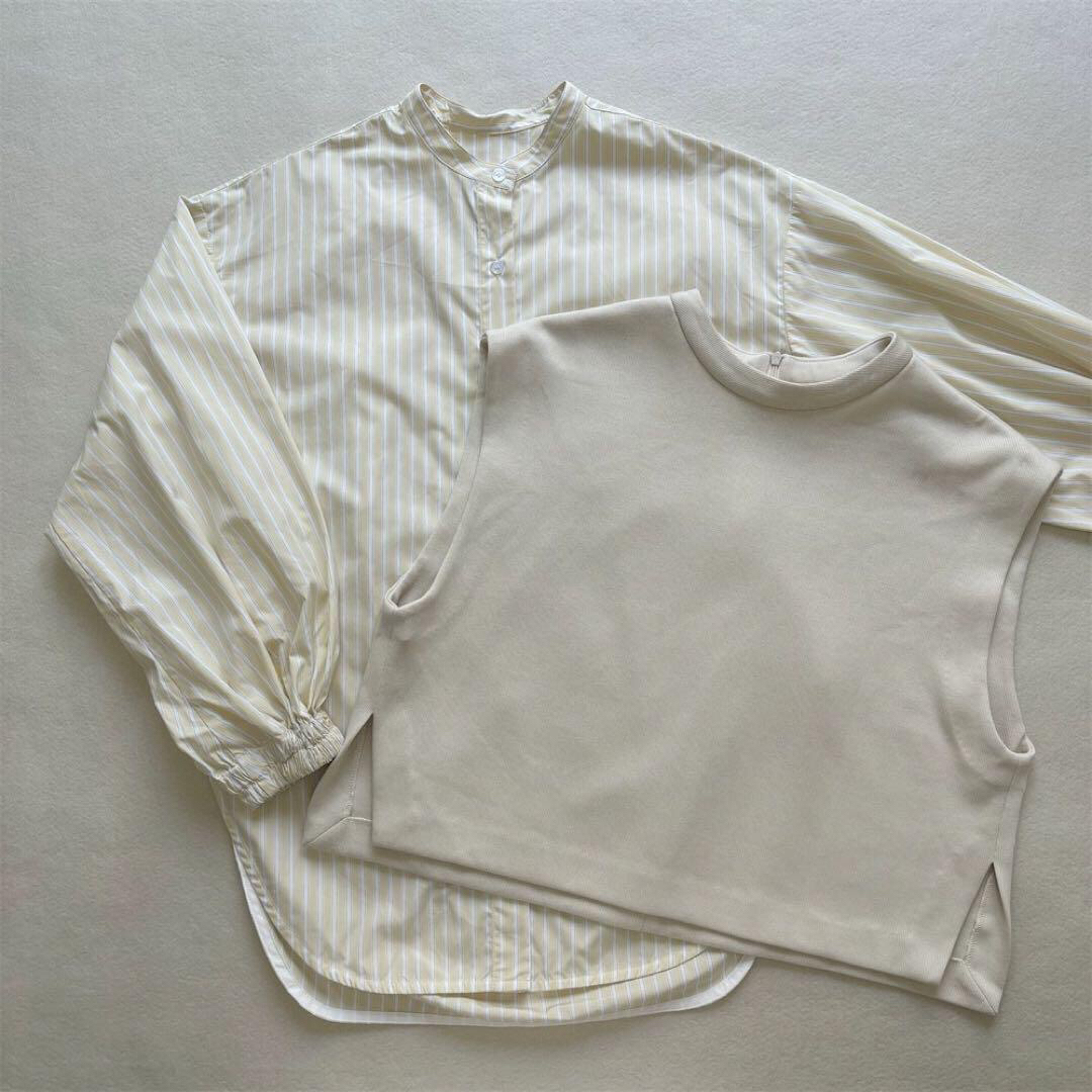 BEARDSLEY - 《ビアズリー》ジレセットシャツの通販 by 和菓子の BEARDSLEY - 《ビアズリー》ジレセットシャツの通販 by 和菓子の