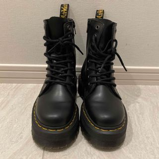 ドクターマーチン(Dr.Martens)の【Dr.Martens】JADON 厚底 ブーツ  ブラック　UK3(ブーツ)