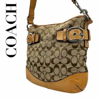 コーチ(COACH)のCOACH コーチ　s64　ショルダーバッグ　F19682　斜め掛け　ブラウン(ショルダーバッグ)