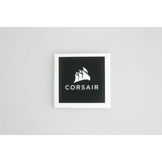 非売品 corsair コルセア ロゴ入り ステッカー 黒(その他)