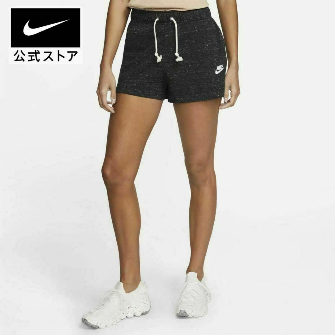 NIKE(ナイキ)のNIKE NSW ジム ヴィンテージ PE ショート 黒 L DM6393 レディースのパンツ(ショートパンツ)の商品写真