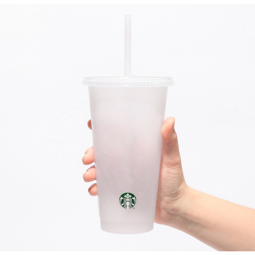 Starbucks(スターバックス)のStarbucks スタバ ミステリーカラーチェンジ　リユーザブルコールドカップ インテリア/住まい/日用品のキッチン/食器(タンブラー)の商品写真