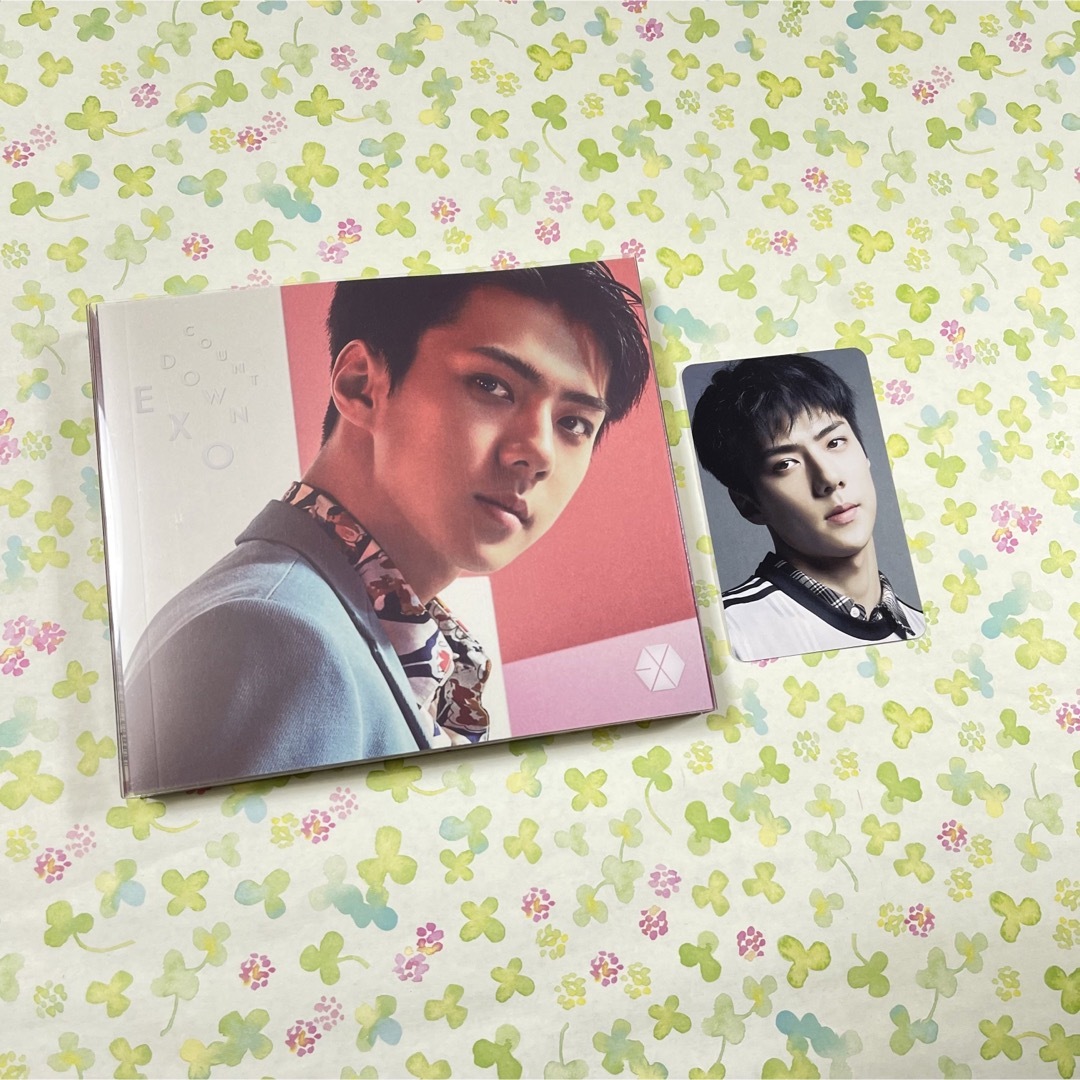 EXO(エクソ)のEXO COUNTDOWN セフン　SEHUN トレカ　CD アルバム エンタメ/ホビーのCD(K-POP/アジア)の商品写真