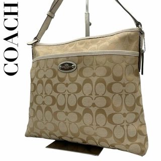 COACH コーチ　s48 　ベージュ　ショルダーバッグ　F36378　斜め掛け(ショルダーバッグ)