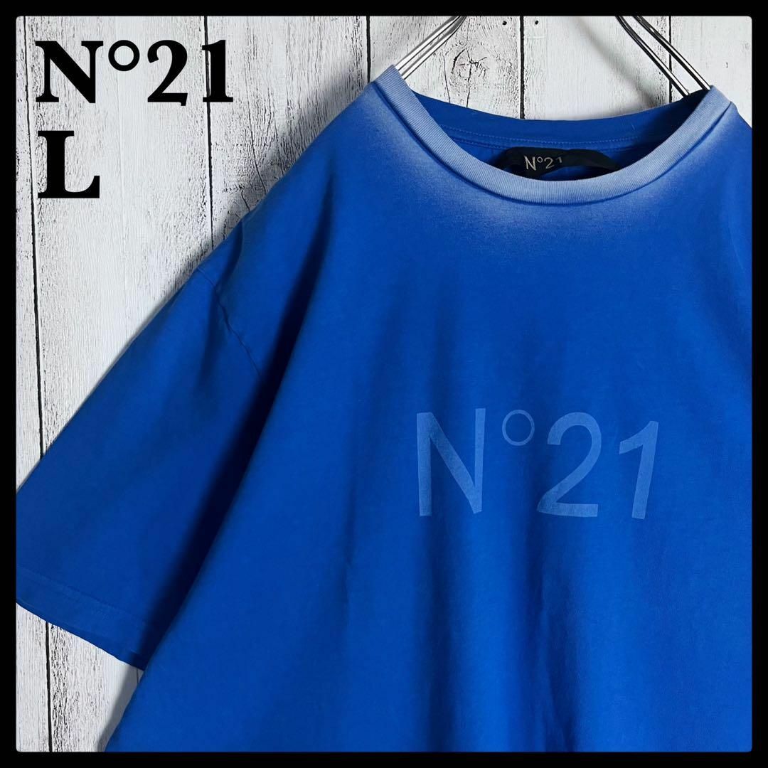 N°21(ヌメロヴェントゥーノ)の【人気デザイン】ヌメロ ヴェントゥーノ☆ビッグロゴ入りTシャツ 即完売注意 レディースのトップス(Tシャツ(半袖/袖なし))の商品写真