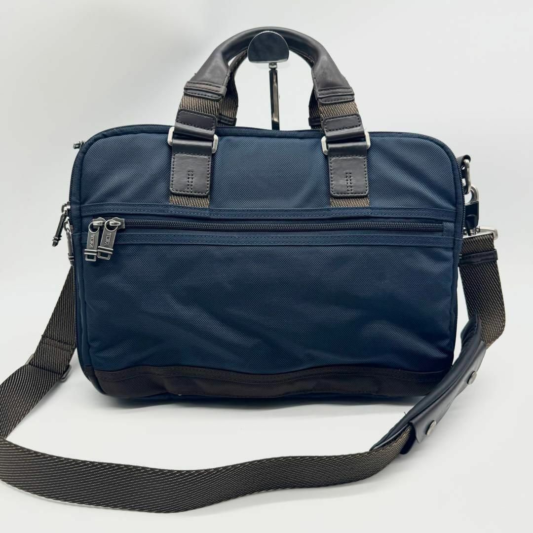【極美品✨】TUMI アルファ ブラボー 2way ブリーフケース ネイビー 【極美品✨】TUMI アルファ ブラボー 2way ブリーフケース ネイビー