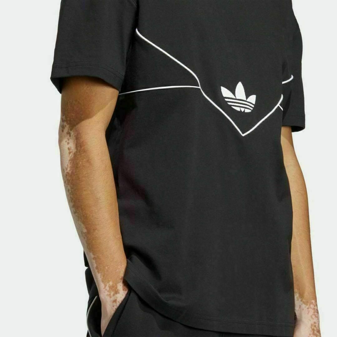 adidas(アディダス)のadidas シーズナル アクティブ Tシャツ 黒 L HR3319 メンズのトップス(Tシャツ/カットソー(半袖/袖なし))の商品写真