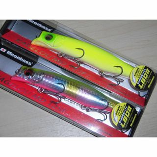 メガバス(Megabass)のメガバス　カゲロウ MD 125F 21g　チャートバックレインボー・ドチャート(ルアー用品)