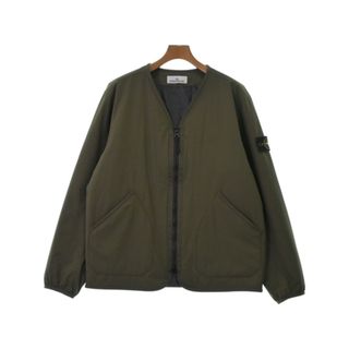 ストーンアイランド(STONE ISLAND)のSTONE ISLAND ストーンアイランド ブルゾン（その他） L カーキ 【古着】【中古】(その他)