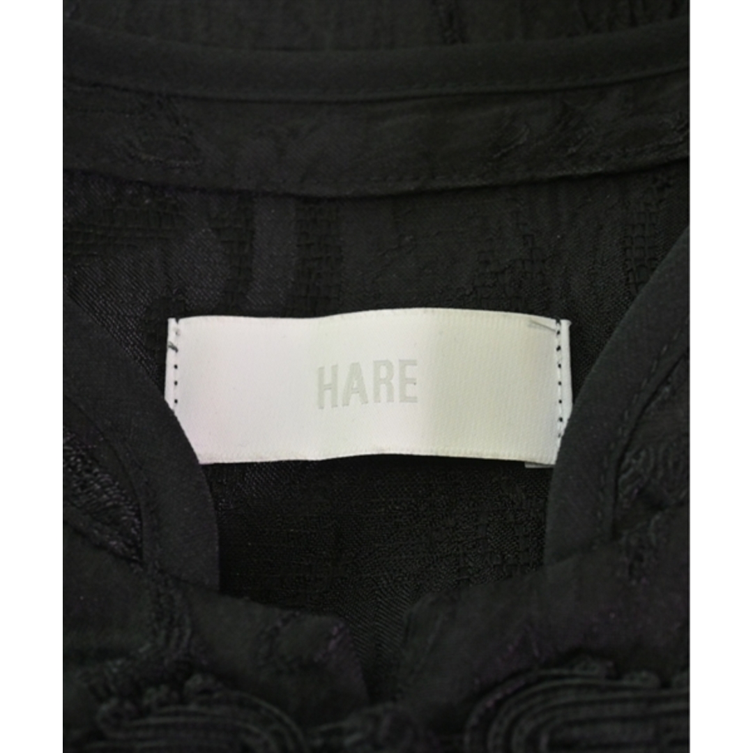 HARE(ハレ)のHARE ハレ ワンピース F 黒(総柄) 【古着】【中古】 レディースのワンピース(ひざ丈ワンピース)の商品写真