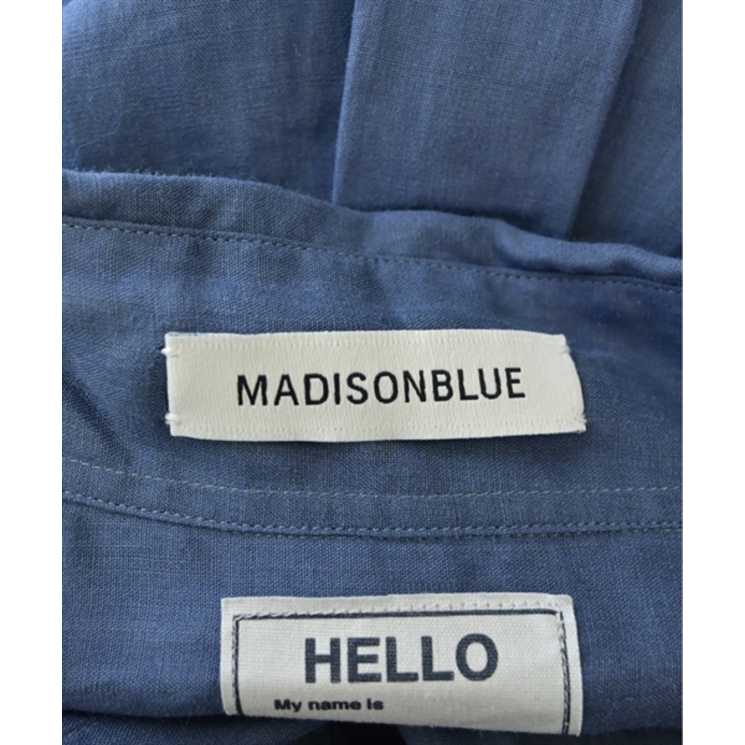 MADISONBLUE(マディソンブルー)のMADISON BLUE マディソンブルー カジュアルシャツ XS 青系 【古着】【中古】 メンズのトップス(シャツ)の商品写真