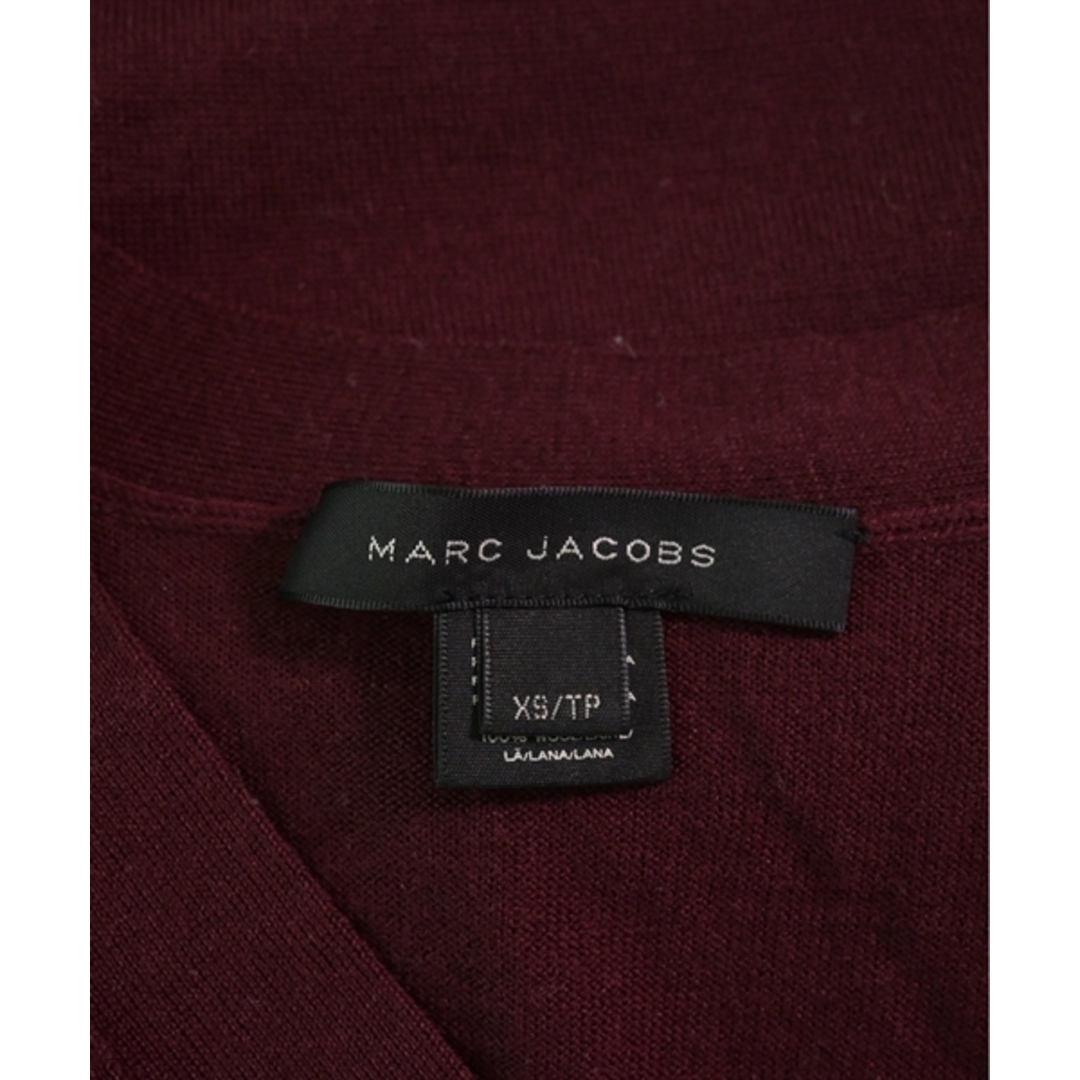 MARC JACOBS(マークジェイコブス)のMARC JACOBS マークジェイコブス カーディガン XS エンジ系 【古着】【中古】 レディースのトップス(カーディガン)の商品写真