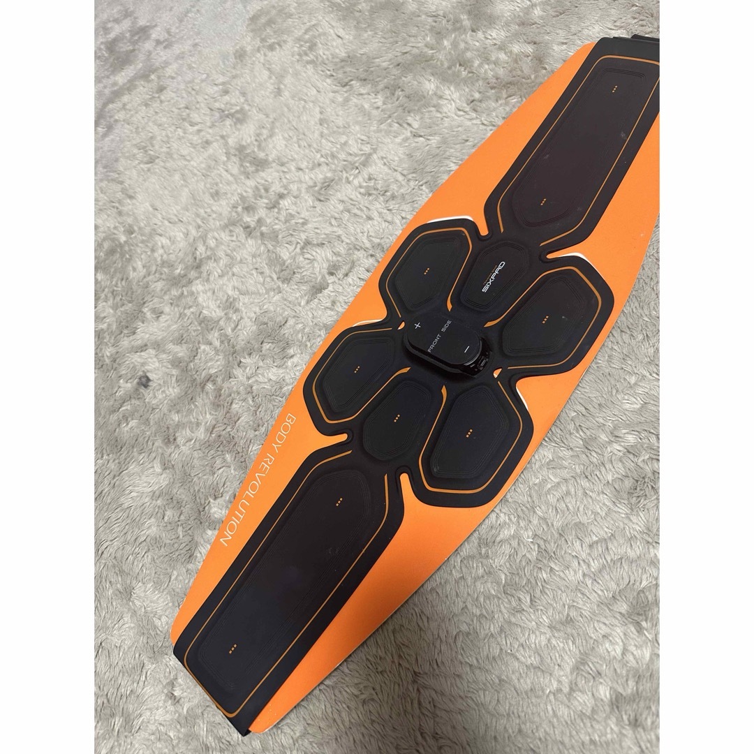 SIXPAD - 【中古、動作確認済み】SIXPAD ウエスト用BODY REVOLUTIONの SIXPAD - 【中古、動作確認済み】SIXPAD ウエスト用BODY REVOLUTIONの