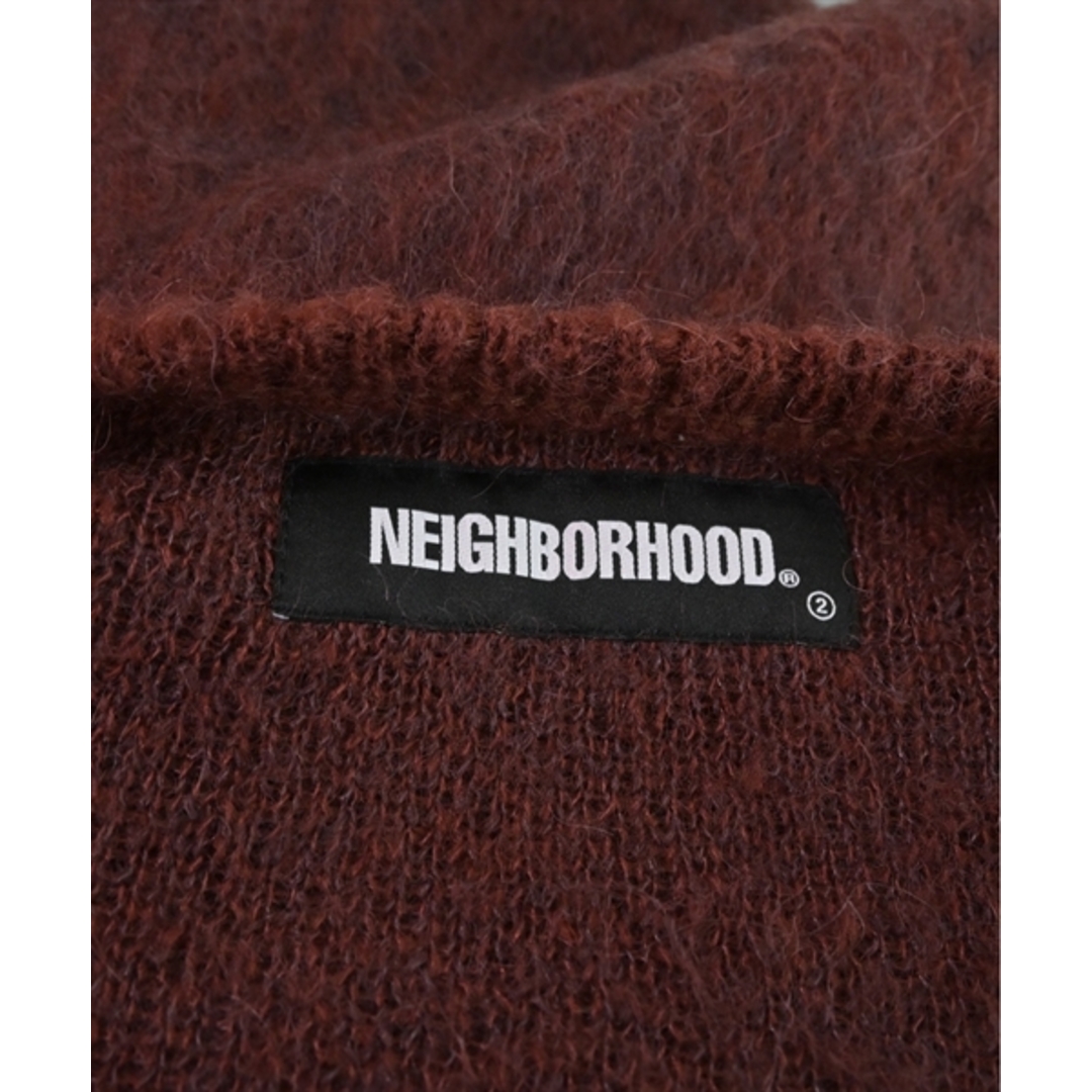 NEIGHBORHOOD(ネイバーフッド)のNEIGHBORHOOD ネイバーフッド カーディガン S 茶 【古着】【中古】 メンズのトップス(カーディガン)の商品写真