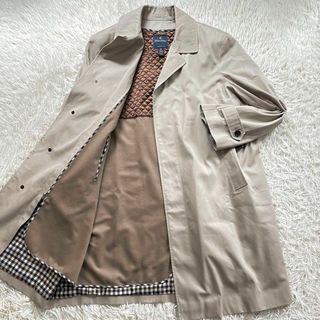 ブルックスブラザース(Brooks Brothers)の美品 ブルックスブラザーズ ステンカラーコート　ベージュ　ライナー　通勤　入社式(ステンカラーコート)