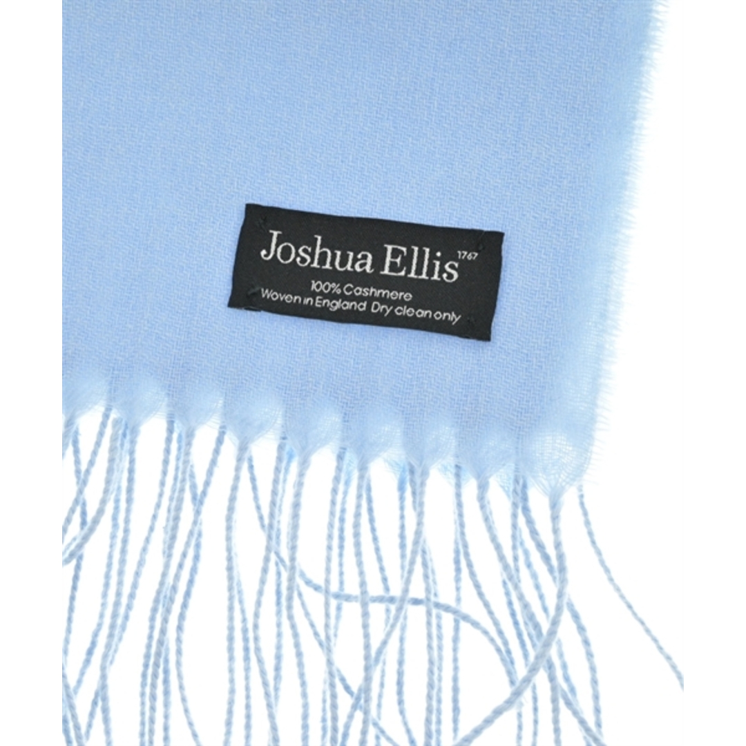 Joshua Ellis(ジョシュアエリス)のJoshua Ellis ジョシュアエリス ストール - 水色 【古着】【中古】 レディースのファッション小物(ストール/パシュミナ)の商品写真