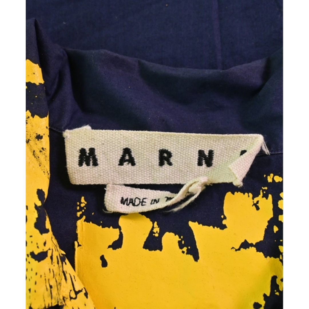 Marni(マルニ)のMARNI マルニ カジュアルシャツ 44(S位) 紺 【古着】【中古】 メンズのトップス(シャツ)の商品写真