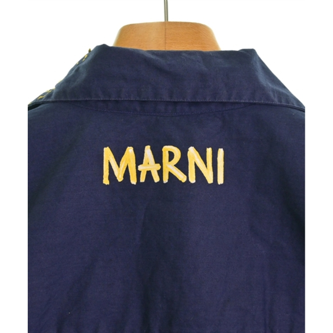 Marni(マルニ)のMARNI マルニ カジュアルシャツ 44(S位) 紺 【古着】【中古】 メンズのトップス(シャツ)の商品写真