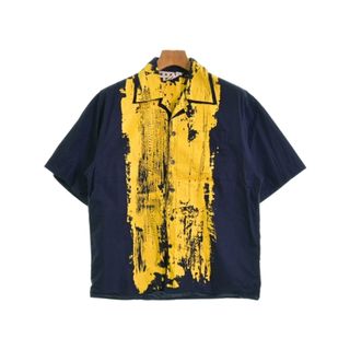 マルニ(Marni)のMARNI マルニ カジュアルシャツ 44(S位) 紺 【古着】【中古】(シャツ)