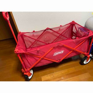 コールマン(Coleman)の【ショウ様専用】Coleman キャリーカート アウトドアワゴンメッシュ(その他)