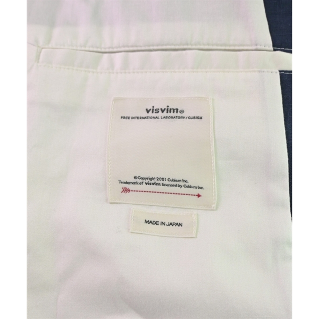 VISVIM(ヴィスヴィム)のvisvim ヴィズヴィム カジュアルジャケット 3(L位) 紺 【古着】【中古】 メンズのジャケット/アウター(テーラードジャケット)の商品写真