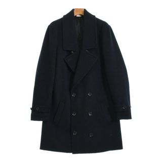 コムデギャルソンオムプリュス(COMME des GARCONS HOMME PLUS)のCOMME des GARCONS HOMME PLUS コート L 濃紺 【古着】【中古】(その他)