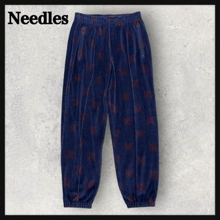 ニードルス(Needles)の9426【希少デザイン】ニードルス☆総柄デザインベロアパンツ　入手困難　美品(その他)