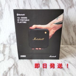 マーシャル(Marshall)のfy Marshall　Willen Black and Brass　ブラック(スピーカー)