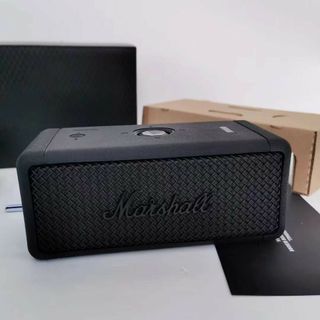 マーシャル(Marshall)のqm Marshall EMBERTON ブラック ワイヤレススピーカー60周年(スピーカー)