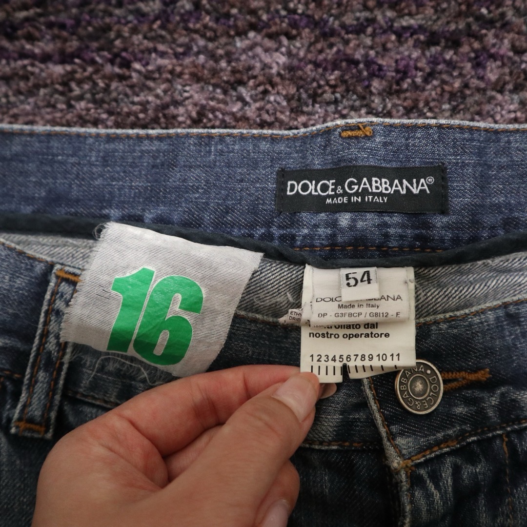 DOLCE&GABBANA(ドルチェアンドガッバーナ)のused ドルチェアンドガッパーナ16デニム 54サイズ メンズのパンツ(デニム/ジーンズ)の商品写真