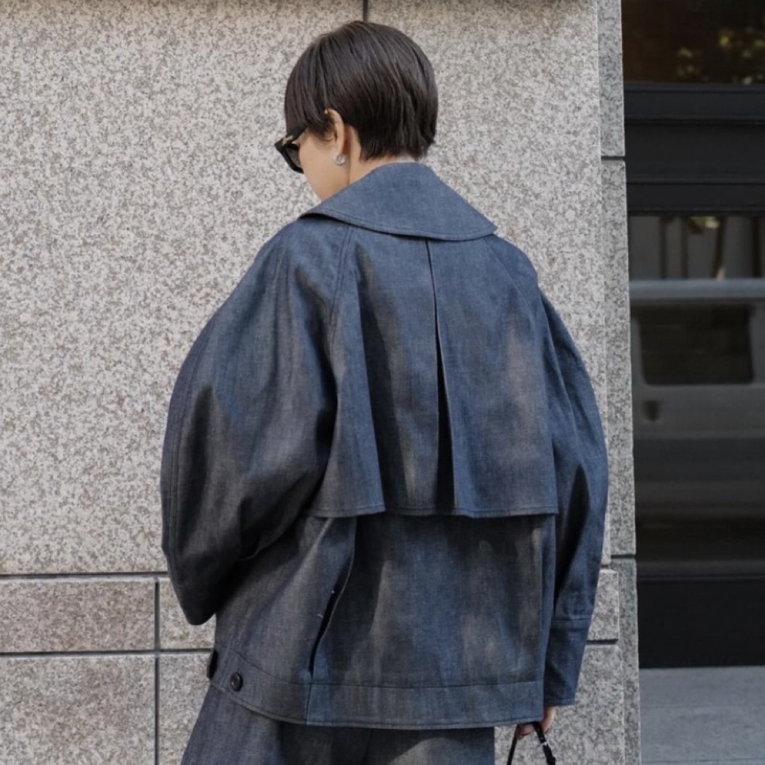 期間限定お値下げマチャット デニムフォルムジャケット 2024年 期間限定お値下げマチャット デニムフォルムジャケット 2024年