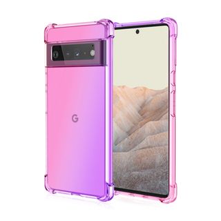 Google Pixel 6a用ケース [グラデーション] ピンク×パープル(Androidケース)