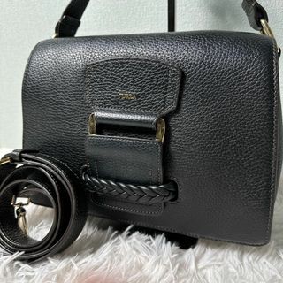 フルラ(Furla)の【美品】FURLA リアルトS 2WAY ハンドバッグ ショルダーバッグ シボ革(ショルダーバッグ)