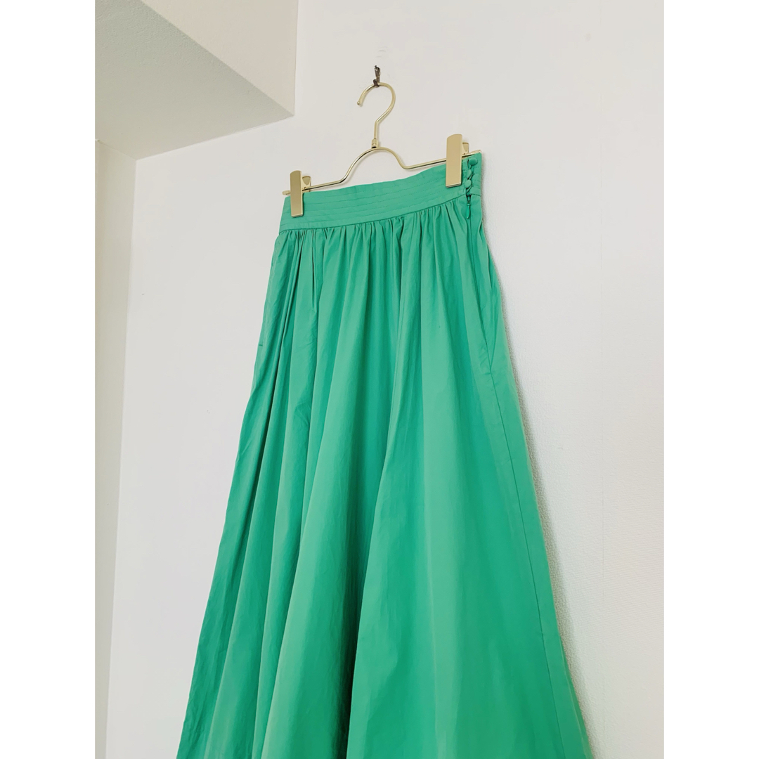 UNITED ARROWS green label relaxing(ユナイテッドアローズグリーンレーベルリラクシング)のユナイテッドアローズ　エアリー　たっぷりフレアスカート　美品 レディースのスカート(ロングスカート)の商品写真
