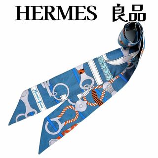 エルメス(Hermes)のエルメス ツイリー Panoplie Equestre 乗馬の装具一式 スカーフ(バンダナ/スカーフ)