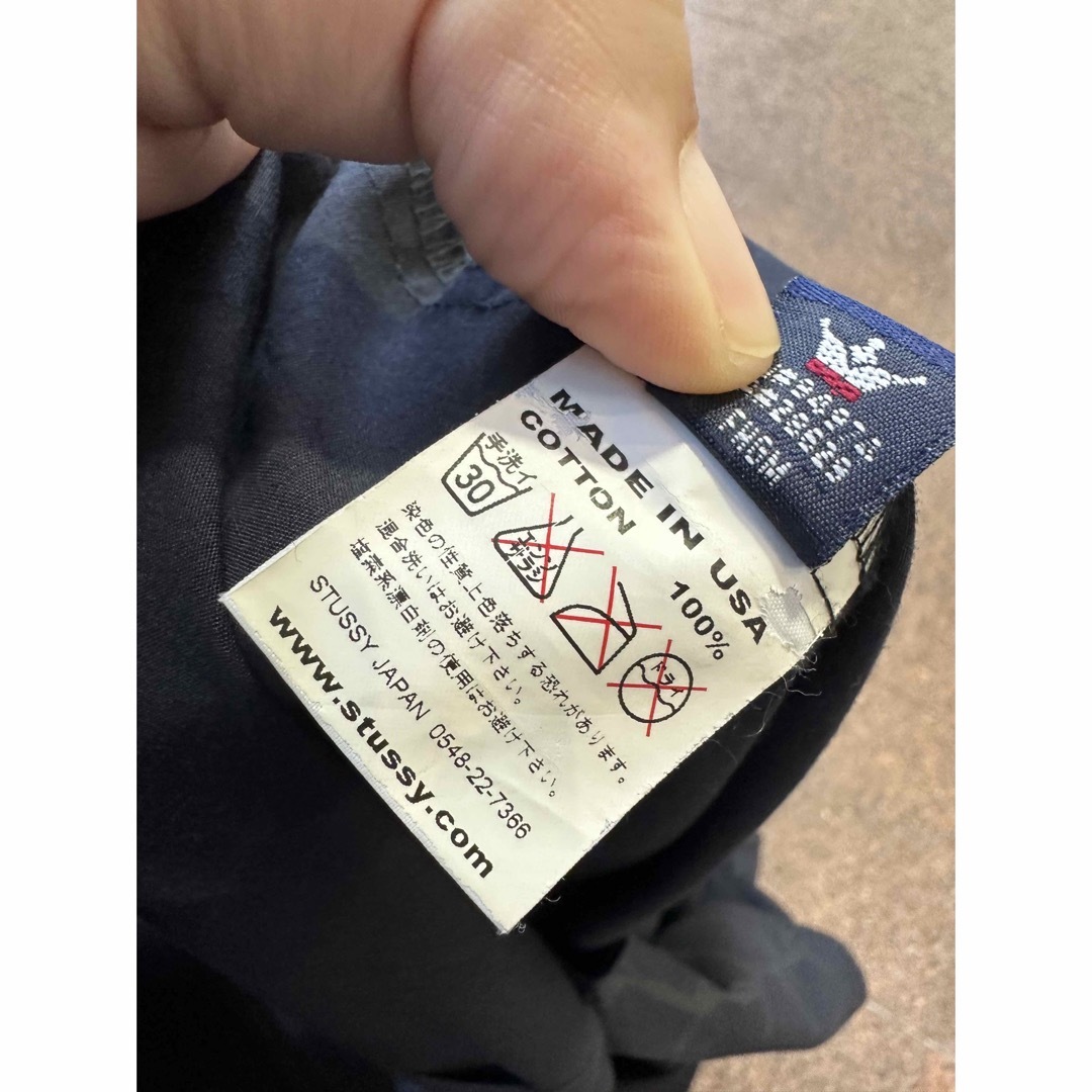 STUSSY(ステューシー)の00s USA製 OLD STUSSY 有刺鉄線 長袖シャツ M メンズのトップス(シャツ)の商品写真