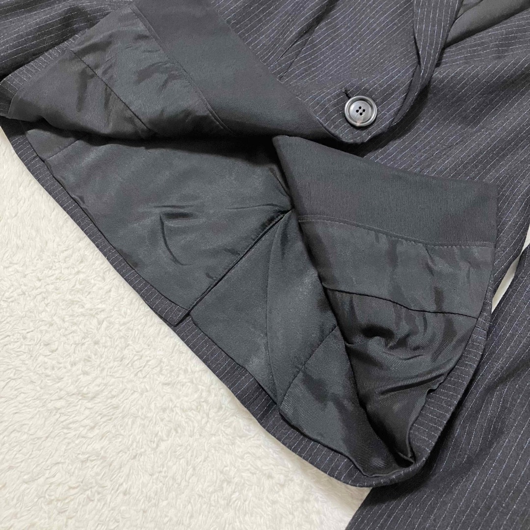 ARMANI COLLEZIONI(アルマーニ コレツィオーニ)のARMANI COLLEZIONI シルク混 セットアップ スーツ パンツ 42 レディースのフォーマル/ドレス(スーツ)の商品写真