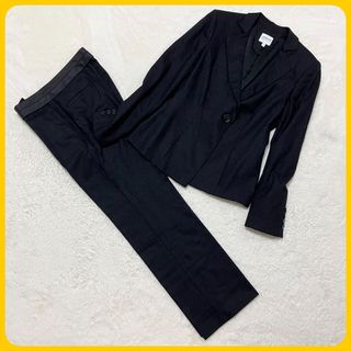 ARMANI COLLEZIONI シルク混 セットアップ スーツ パンツ 42