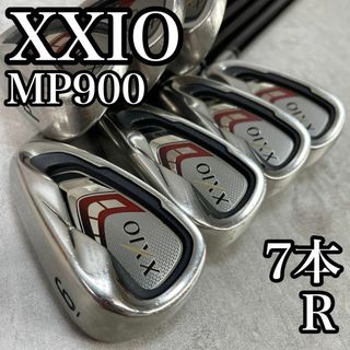 ゼクシオ(XXIO)の希少　ゼクシオ　カスタムカラー　9代目　メンズゴルフアイアン7本セット　右　R(クラブ)